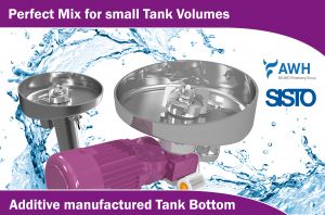 Mixer tank base AWH SISTO